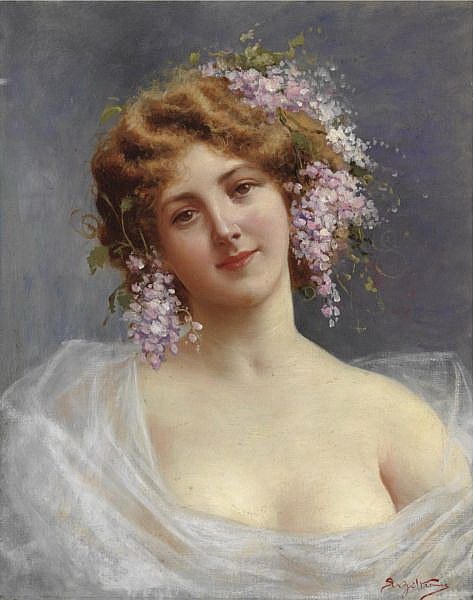 Fanciulla Con Lillà